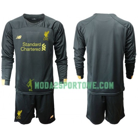 Koszulka Liverpool Bramkarska Dziecięcy Domowe Stroje Piłkarskie 2019/20 Długi Rękaw